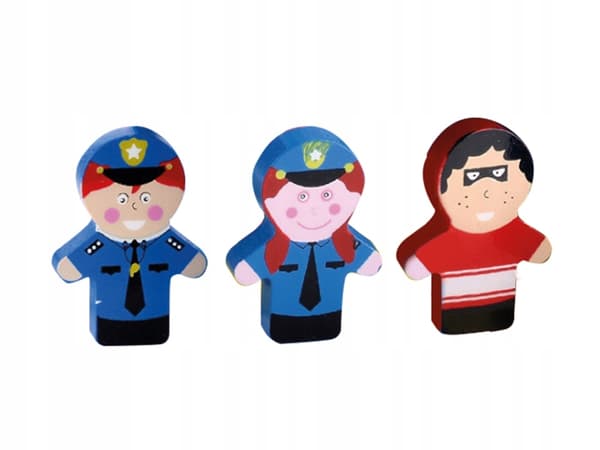 Polisstation i trä POLIS FÖR BARN