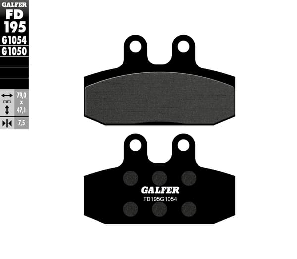 GALFER JARRUPALAT KH256 PUOLIMETALLISET