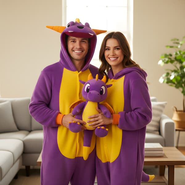 Spyro Onesie Kigurumi-pyjamas 145-155 cm
