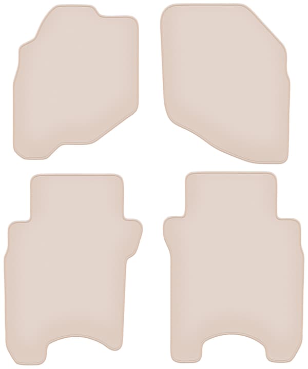 PREMIUM beige bilmattor för Honda Jazz II hatchback 2002-2007