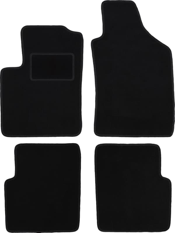 Velour golvmattor set för Lancia Ypsilon III hatchback (2011-)