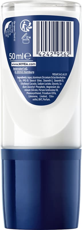 NIVEA Derma Dry Control Male Antiperspirantti roll-on 50 ml