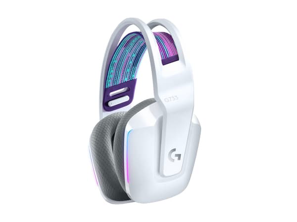 Logitech G733 Lightspeed trådløse gaminghovedtelefoner