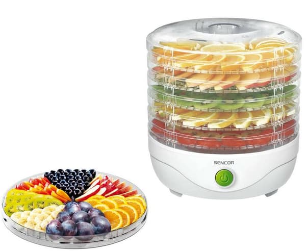 SENCOR SFD 750WH svamptork