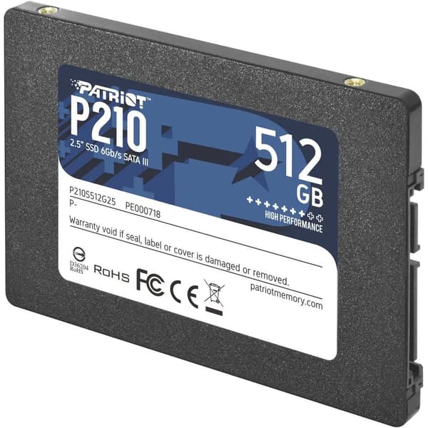 Patriot P210 512 GB SATA3 2.5 SSD