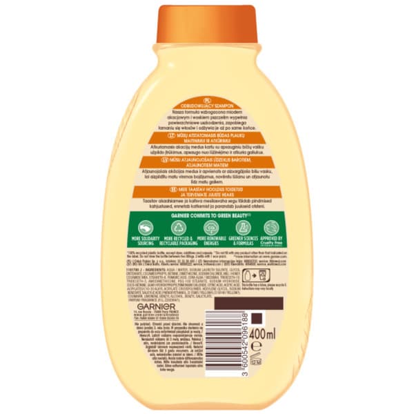 Garnier Botanic Therapy Honung & Propolis Regenererande Närande Schampo 400ml
