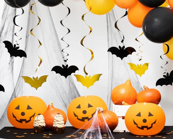 BATS Pyörteet Halloween-koriste 6 kpl.
