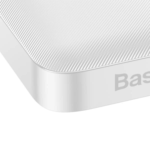 Baseus Bipow Powerbank 10000mAh, 2xUSB, USB-C, 20W (vit)