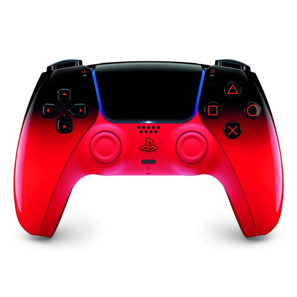 Sony PS5 DualSense Techno Red spelkontroll i ny utgåva