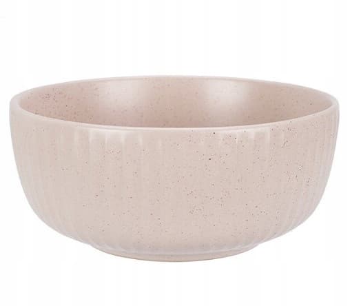 Ceramisk middagskål basic oliga färger ribbad 15 cm 600 ml 1 st