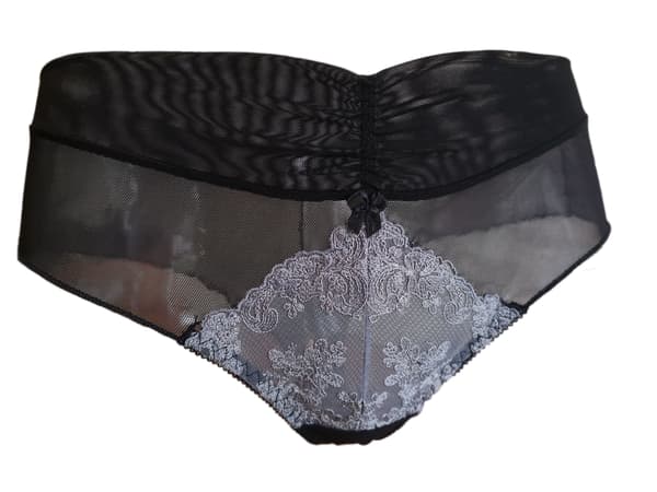 Margherita thong shorts, askegrå L
