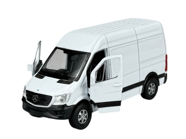 WELLY MERCEDES-BENZ SPRINTER PANEL VAN HVID 1:34 43730