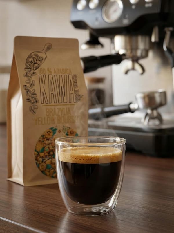 Green Touch malet kaffe Brasilien Yellow Bourbon 100% arabica 250 g