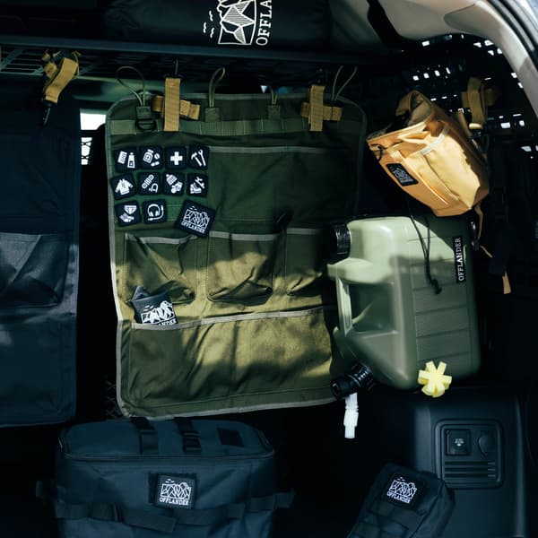 OFFLANDER UNIVERSAL OFFROAD BILORGANIZER GRØN