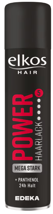 Elkos Mega Stark Power 5 Lakier do Włosów 300 ml