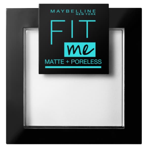 Maybelline Fit Me Matte+Poreless 090 Transparent pudder materende til ansigt