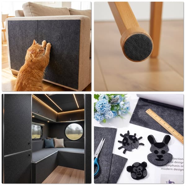Selvklæbende kradsemåtte til katte KITTY 100x40 cm