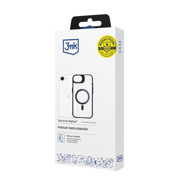 Apple iPhone 16E - 3mk Satin Armor MagCase