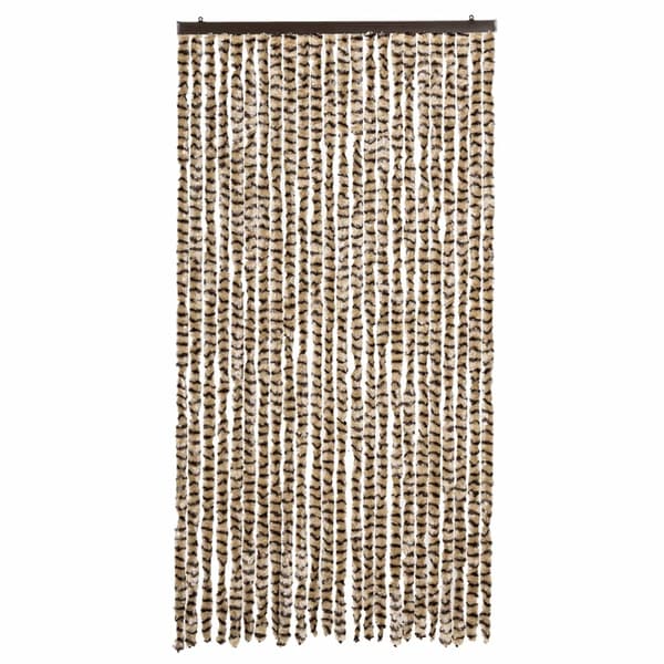 vidaXL Flugnät Beige Brun 100x200 cm Chenille