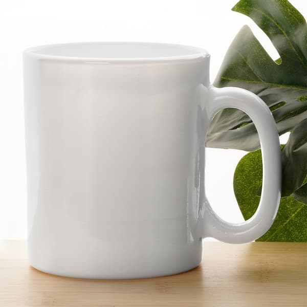 Hvide glaskopper 300 ml 6 stk.