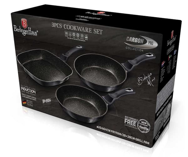 3 GRANIITTIPANNUA BERLINGER HAUS BH-6904 CARBON PRO