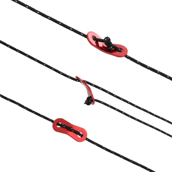vidaXL teltreb med strammere, reflekterende elementer, 50 m, 4 mm