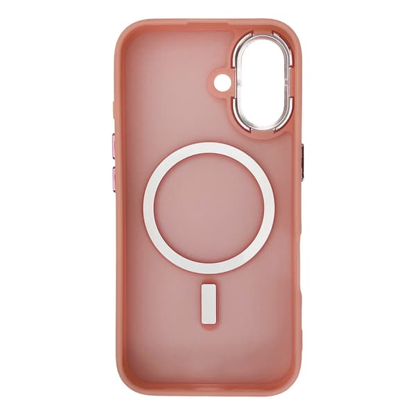 Moderigtigt cover med MagSafe til iPhone 16e - Pink