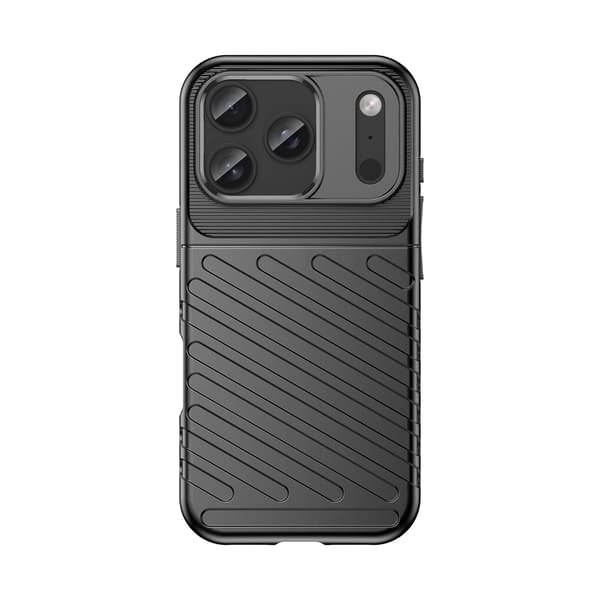 Thunder-cover til iPhone 17 Pro Max - Sort