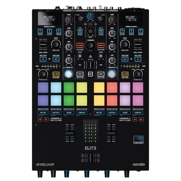 Reloop Elite - Professionell DJ-mixer för Serato