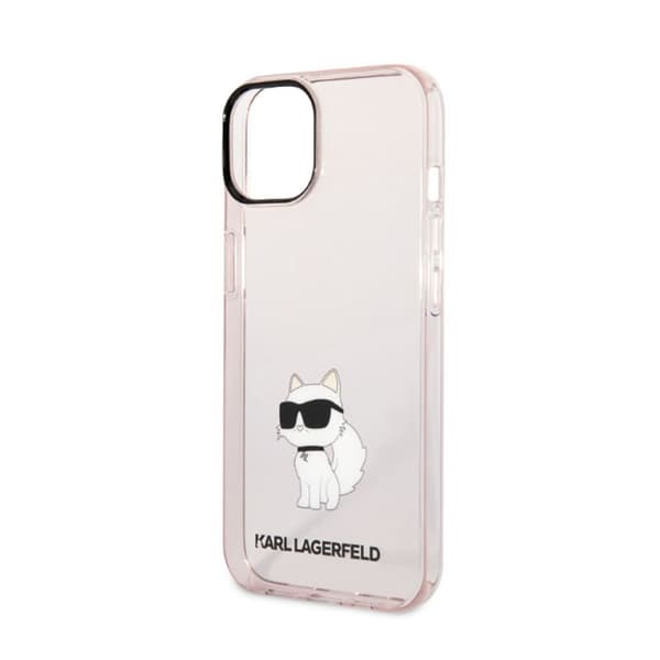 Karl Lagerfeld IML NFT Choupette - iPhone 14 Plus cover (lyserød)