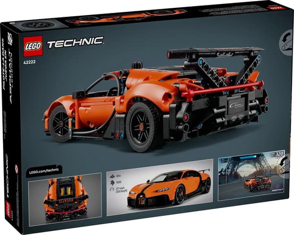 LEGO Technic 42222 Bugatti Chiron Pur Sport Hyperauto