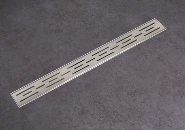 Decor Next Stripes Linjärt Avlopp 70 cm Dekorativ Krom