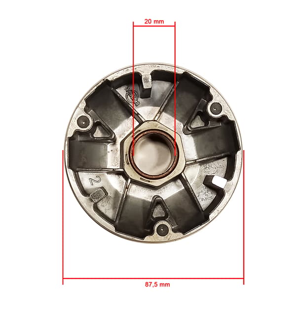 Variatorsæt til scooter 4T GY6 50cc Baotian Romet Barton Junak Zipp Rex