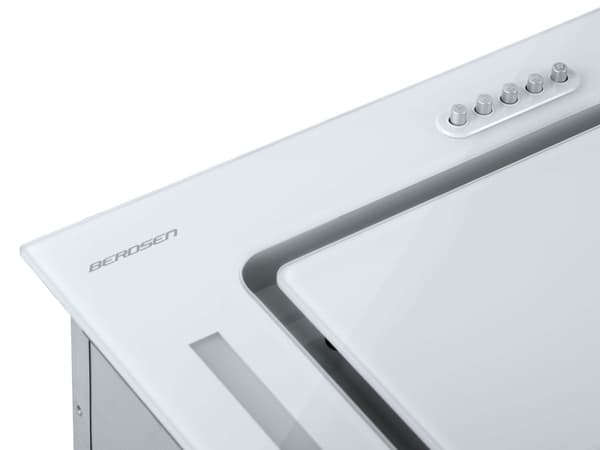 BERDSEN UNDERSKABET GLAS LED EMHÆTTE 52CM