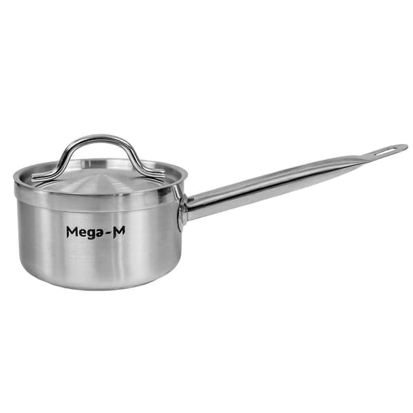 Mega-M PRO högt grytkärl med lock 1,3l diameter 14 cm höjd 8,5 cm
