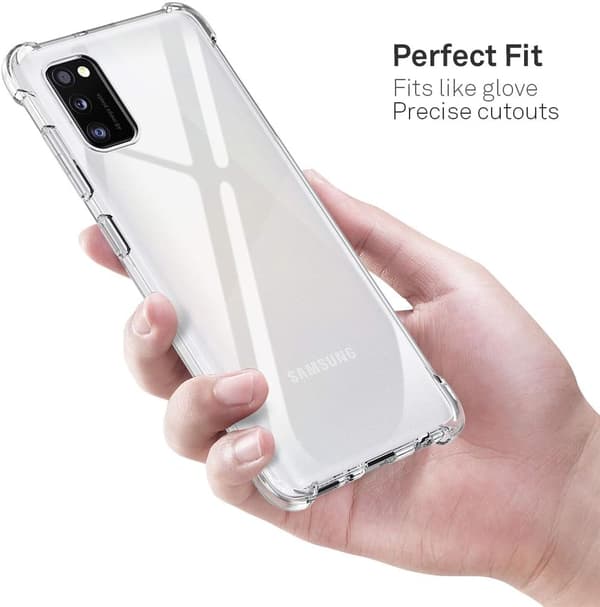 TRANSPARENT SILIKONEETUIS TIL SAMSUNG GALAXY A41