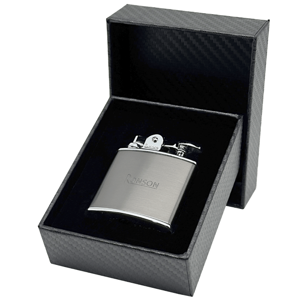 RONSON NOSTALGIA GUN METAL JET glødetænder