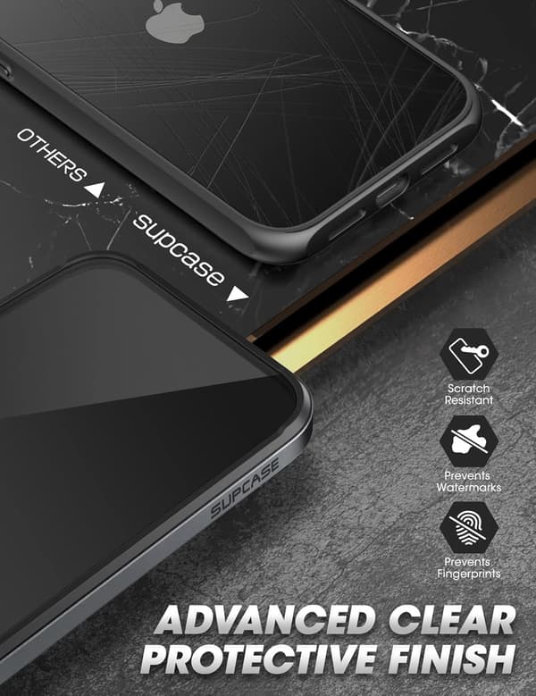 ETUI TIL IPHONE 13 PRO MAX 6,7' (2021) SORT DOBBELT