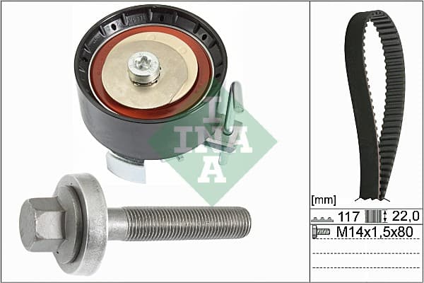 Tandremssæt 530060510 INA