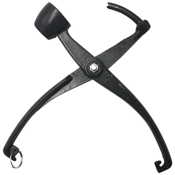 Aluminiums kirsebær- og olivenstenfjerner 18 cm