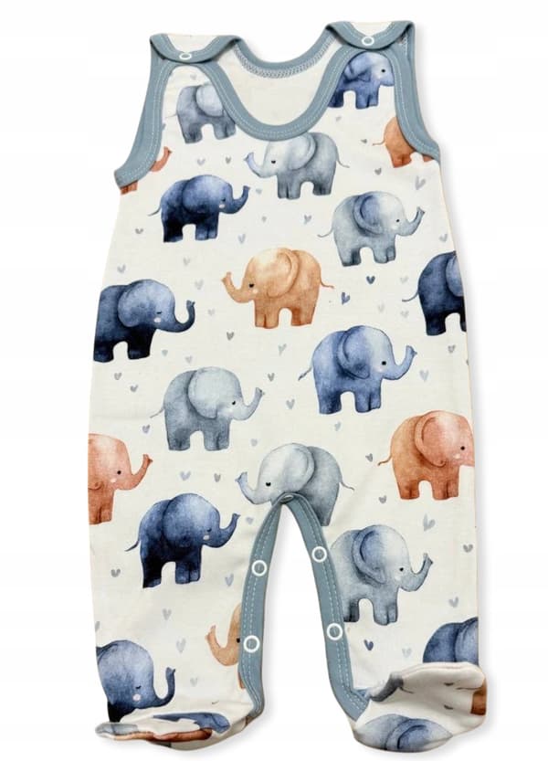 ROOMMASSES 92 BARNPYJAMAS ELEFANT