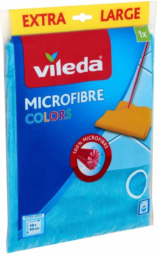Vileda mikrofiber gulvklud FARVER 1 stk.