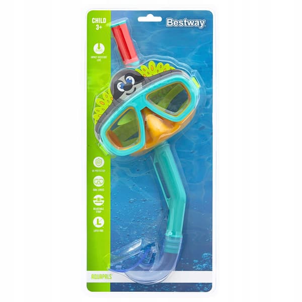 Snorkelsæt: Maske, Snorkel, Svømmebriller, Dovendyr