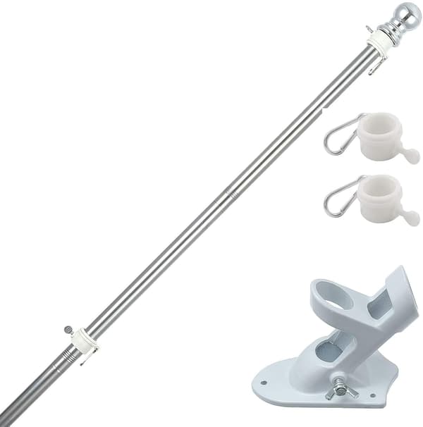 Aluminium flagstangholder 180 cm