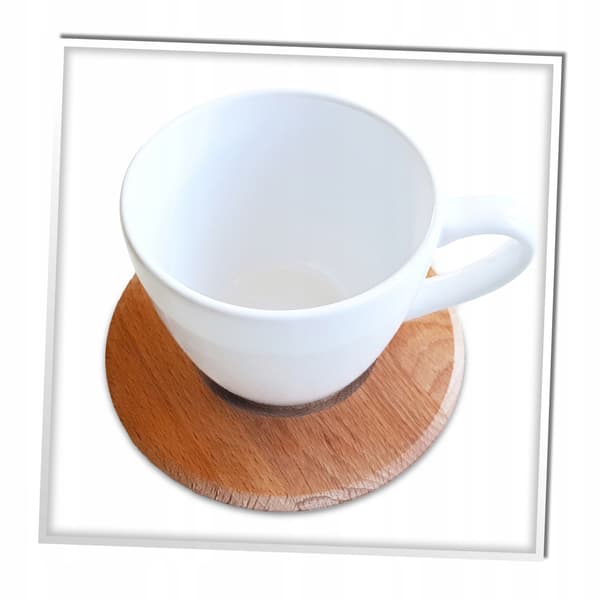 Porcelænskop med underkop til kaffe 220 ml