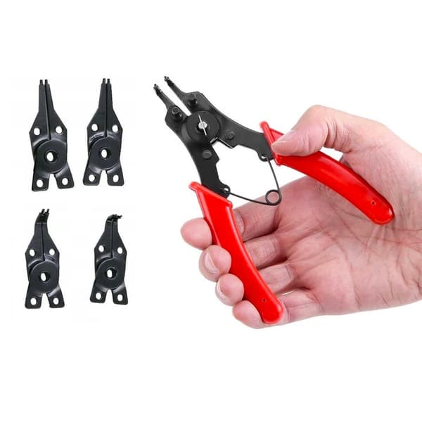 TÅNG, SEGER-KLÄMMOR FÖR STIFT, RINGAR, KLÄMMOR, 4 MUNSTYCKE FÖR KLÄMMOR
