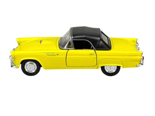 WELLY OLD TIMER 1955 FORD THUNDERBIRD KELTAISELLA KATOLLA 1:34 42366