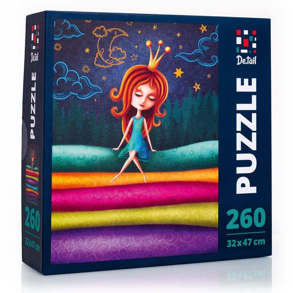 Vacker prinsessa pusselset 260 bitar Roter Kafer