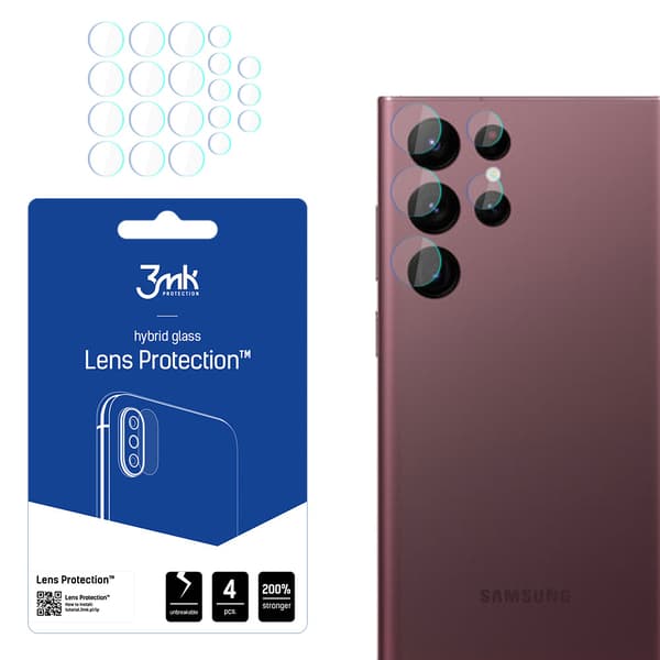 Samsung Galaxy S22 Ultra 5G - 3mk linssiensuoja