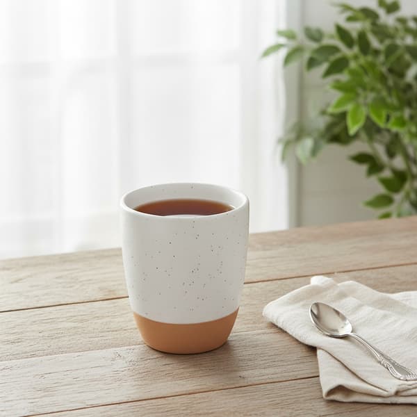 Hvid keramisk espressokop 90 ml